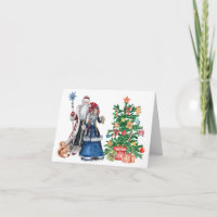 Russischer Vater Frost und Snegurochka Weihnachten