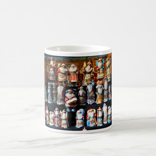 Russischer Weihnachtsmann Kaffeetasse (Mittel)