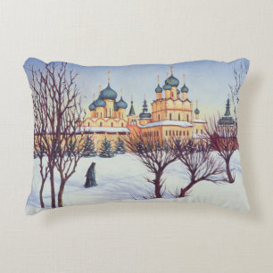 Russischer Winter 2004 Zierkissen