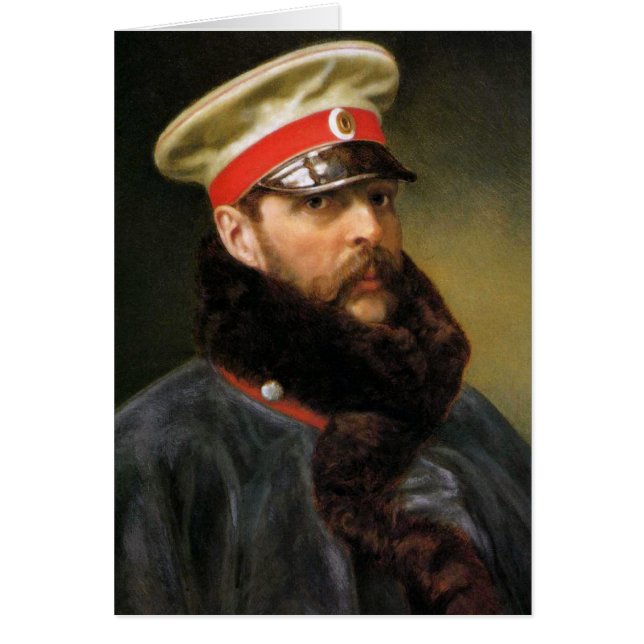 Russischer Zar Alexander II (Vorne)