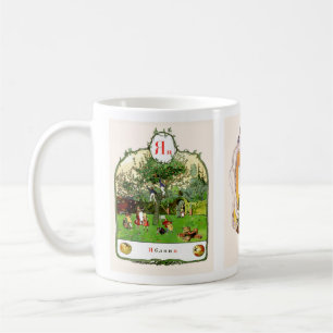 Russisches Alphabet-Bild-Tassen schließen, #12 vo Kaffeetasse