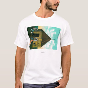 Russisches Block-Haus in St Michael, Alaska T-Shirt