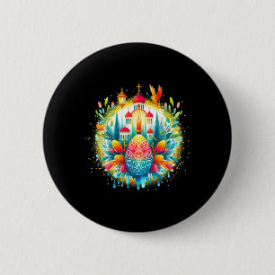 Russisches Griechisches Byzantinisches Orthodoxes Button