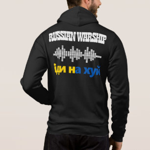 Russisches Kriegsschiff Hoodie