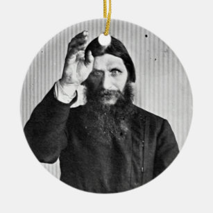 Russisches mystisches Grigori Yefimovich Rasputin Keramik Ornament
