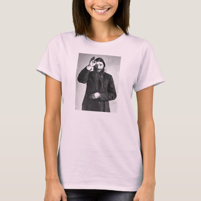 Russisches mystisches Grigori Yefimovich Rasputin T-Shirt (Vorderseite)