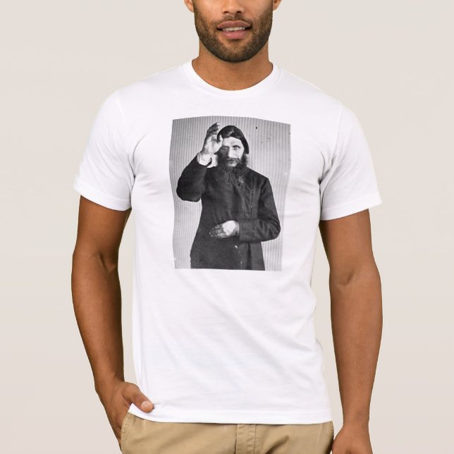 Russisches mystisches Grigori Yefimovich Rasputin T-Shirt (Vorderseite)