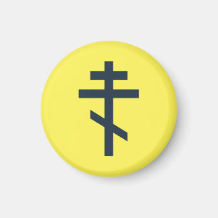 Russisches orthodoxes Kreuz Magnet