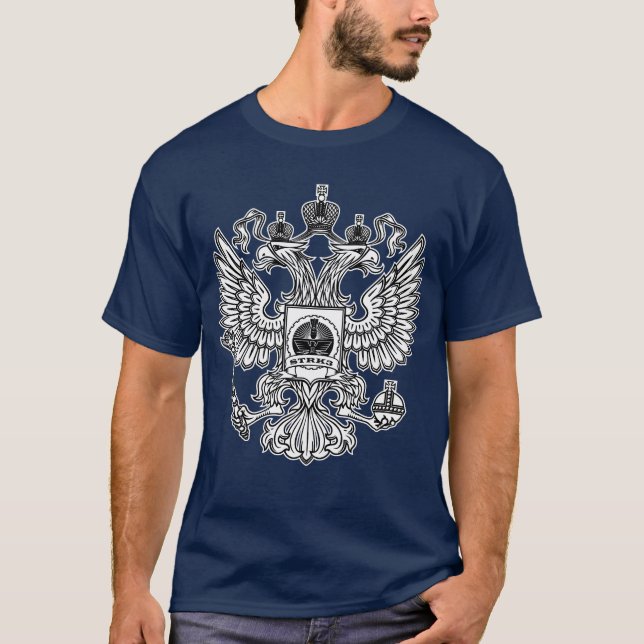 Russisches Wappen T-Shirt (Vorderseite)
