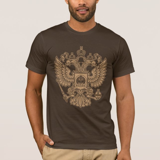 Russisches Wappen T-Shirt (Vorderseite)