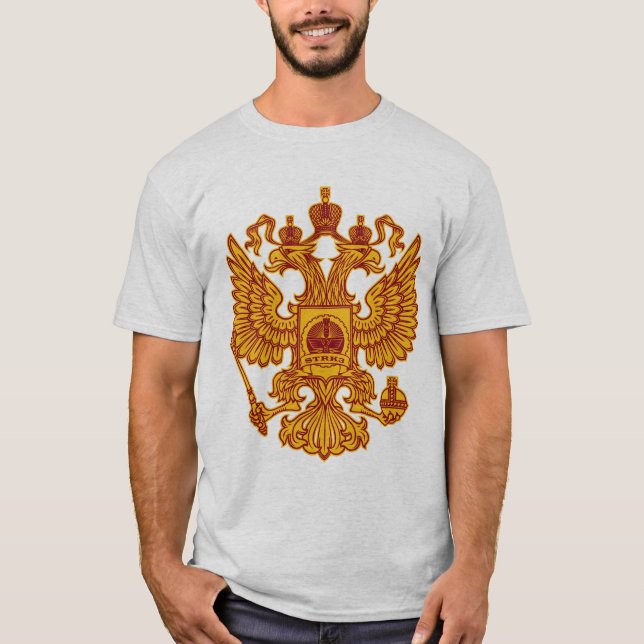 Russisches Wappen T-Shirt (Vorderseite)