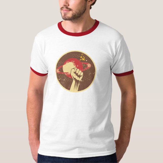Russisches Weltraumprogramm T-Shirt (Vorderseite)