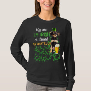 Russkiy Toy Kiss I'm Irish Or Drunk or Whatever T-Shirt