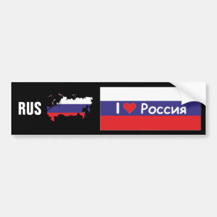 Russland Autoaufkleber