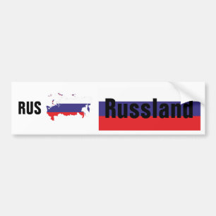 Russland Autoaufkleber