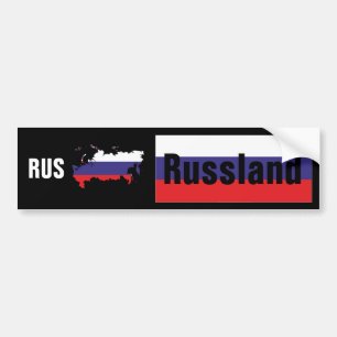 Russland Autoaufkleber