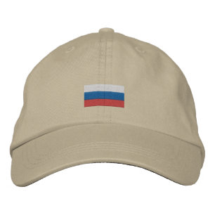 Russland-Baseballmütze - Russische Flagge Bestickte Kappe