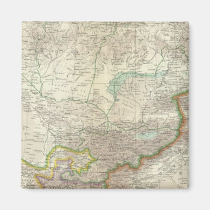 Russland, China, Asien 2 Magnet