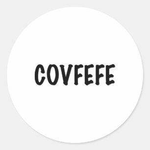 Russland Covfefe - Schmeiß Putin Trump Shirt  Runder Aufkleber