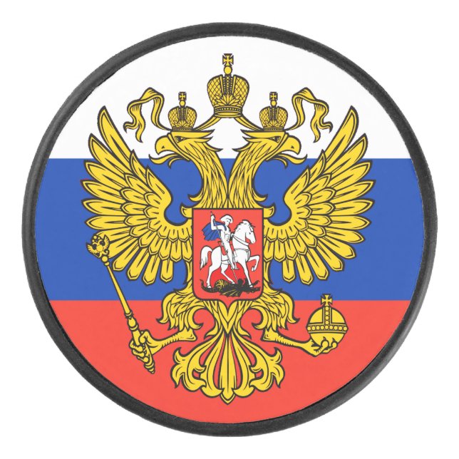 Russland Eishockey Puck (Vorderseite)