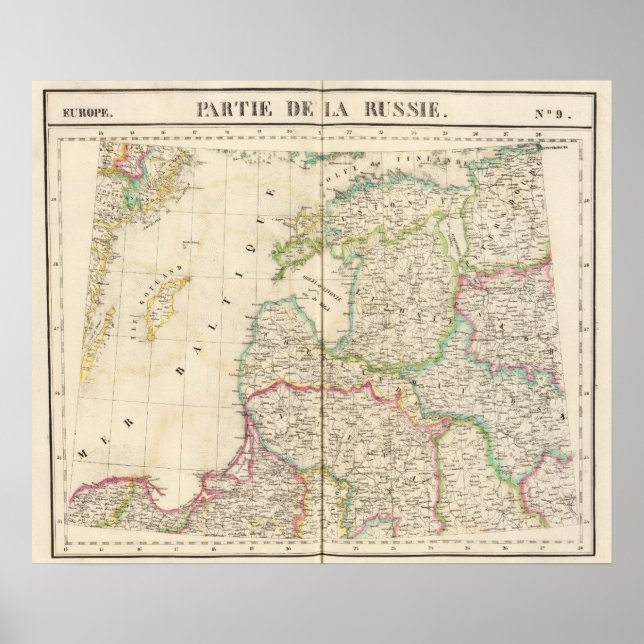 Russland, Europa 9 Poster (Vorne)