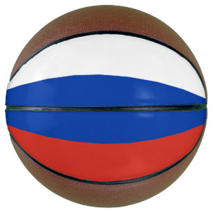 Russland-Flagge Basketball
