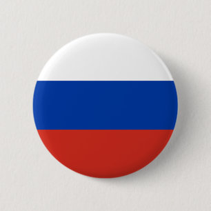 Russland-Flagge Button