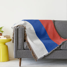 Russland-Flagge Decke