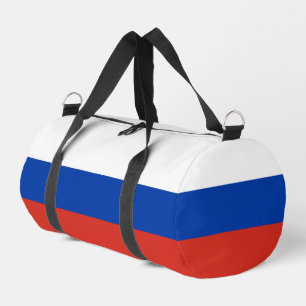 Russland-Flagge Duffle Bag