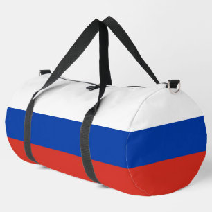 Russland-Flagge Duffle Bag