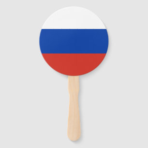 Russland-Flagge Fächer