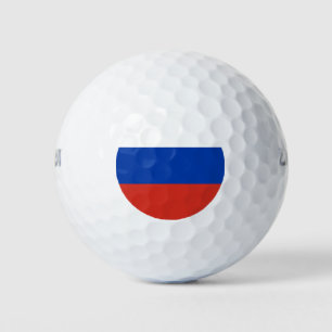 Russland-Flagge Golfball