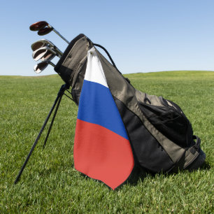 Russland-Flagge Golfhandtuch
