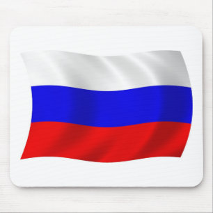 Russland-Flagge Mousepad