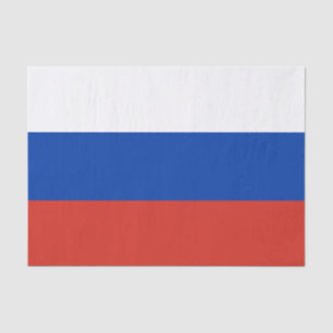 Russland-Flagge Seidenpapier