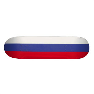 Russland-Flagge Skateboard