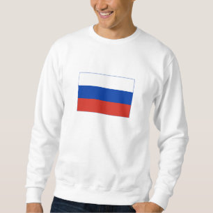 Russland-Flagge Sweatshirt