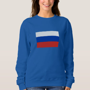 Russland-Flagge Sweatshirt