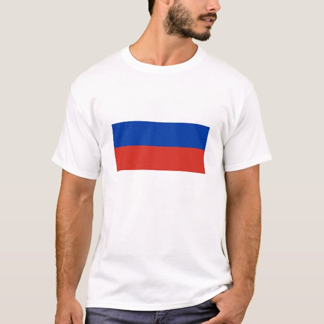 Russland-Flagge T-Shirt (Vorderseite)