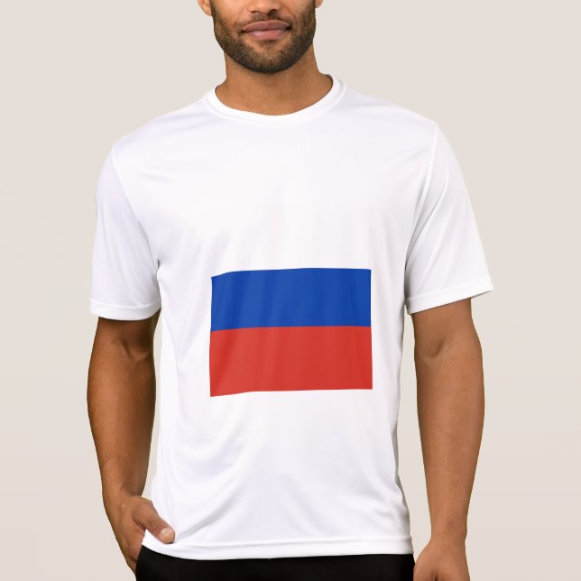 Russland-Flagge T-Shirt (Vorderseite)