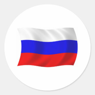 Russland Flaggen Aufkleber