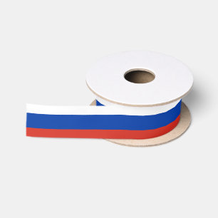 Russland-Flaggen-russisches patriotisches Satinband
