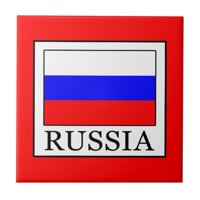 Russland Fliese (Vorderseite)