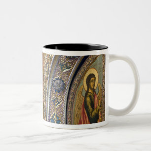Russland, Golden Ring Stadt Jaroslawl. 17. Zweifarbige Tasse