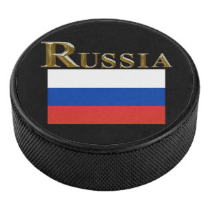 RUSSLAND-HOCKEY-PUCK EISHOCKEY PUCK