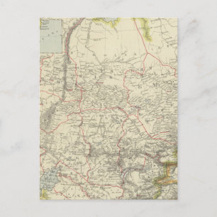 Russland in Asien Postkarte