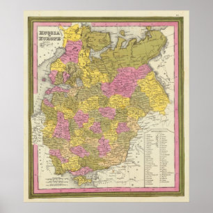Russland in Europa Poster