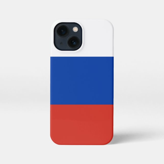 Russland iPhone 13 Mini Hülle (Rückseite)