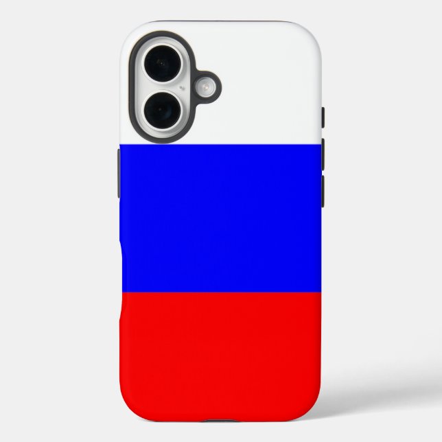 Russland iPhone 16 Hülle (Rückseite)