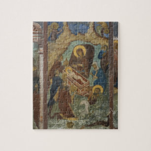 Russland, Jaroslawl, Fresko in der Kathedrale des